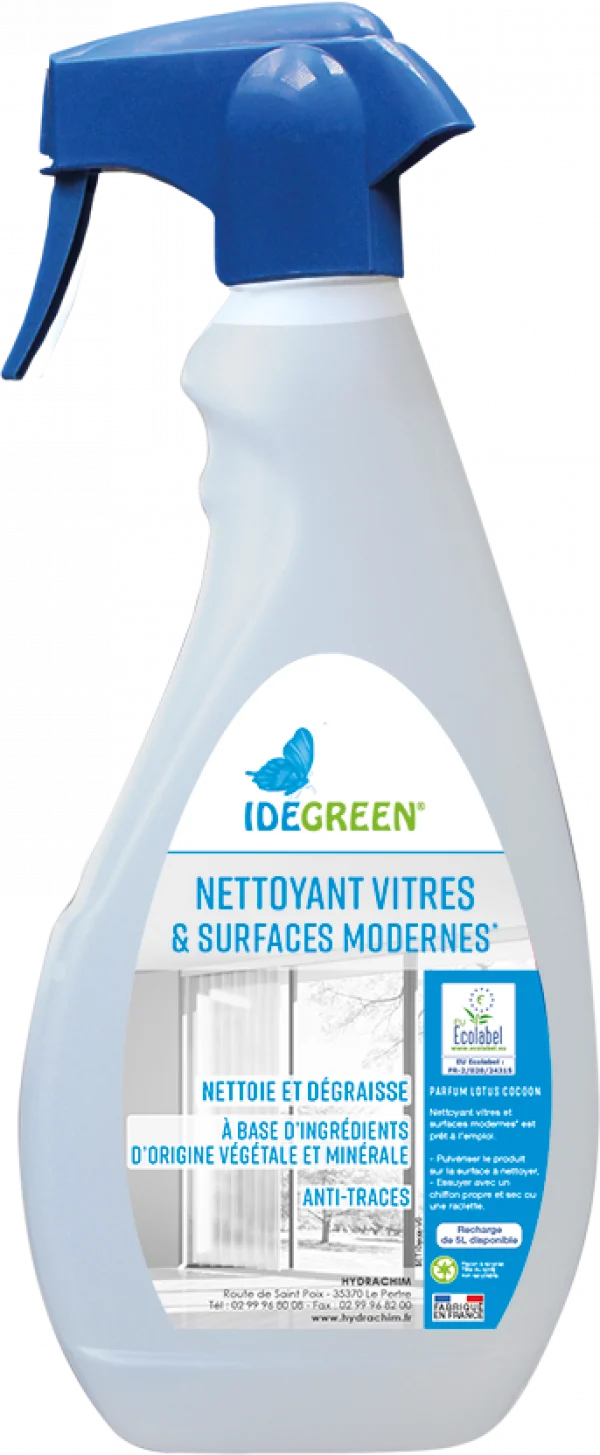 NETTOYANT VITRES & SURFACES MODERNES - ECOLABEL