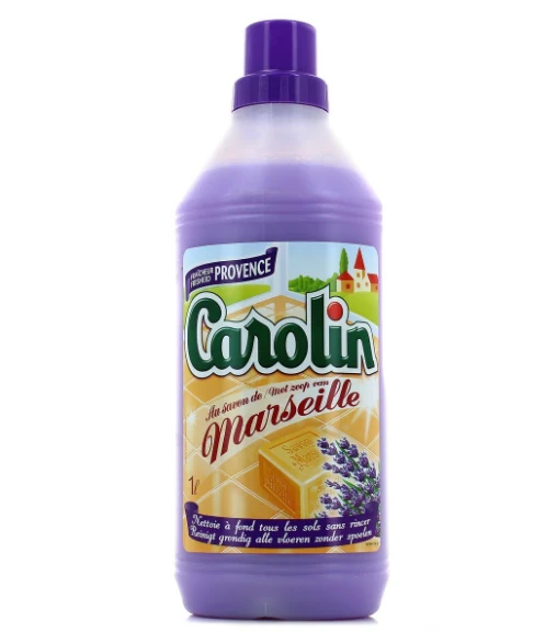 Nettoyant sol savon de marseille provence Carolin 1L