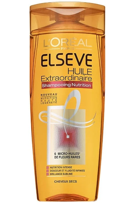 Shampooing Huile Extraordinaire Nutrition Fleurs Rares Elseve 200ml